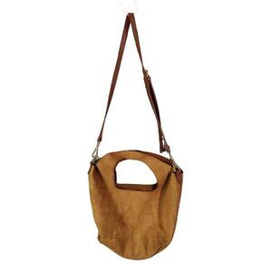 URBAN OUTFITTERS Crossbody Bag Faux Suede Neutral Western Boho Cowgirl‎ Country